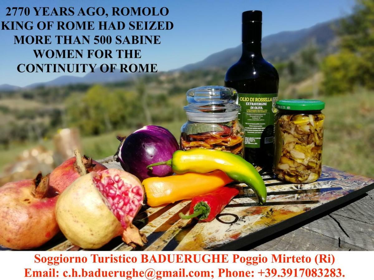 Baduerughe - Valledellago Poggio Mirteto Екстериор снимка